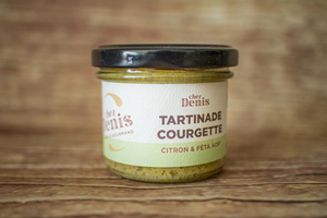 tartinade courgettes, citron et feta AOP 90 g 