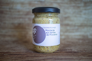 moutarde aux herbes de Provence 145 g BIO