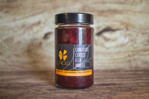 confiture fraise et fleurs de sureau 230g BIO