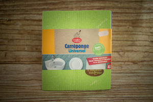 Carré éponge en cellulose 4x