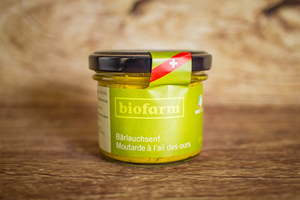 Moutarde ail des ours 100 g BIO