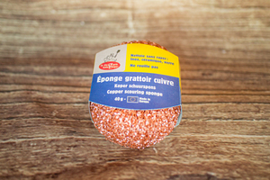 éponge grattoir en cuivre 1 x 