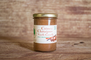 crème châtaigne, vanille et cannelle 240g BIO