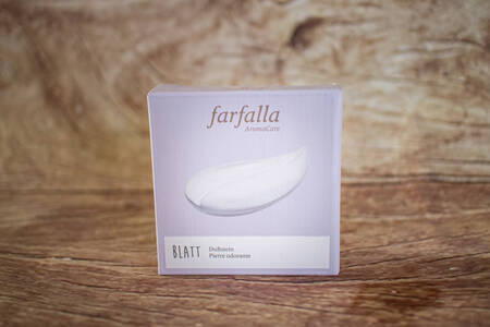 Pierre diffuseur pour huile essentielle motif feuille 30 g 