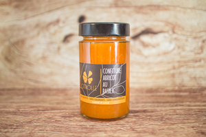 confiture abricot et basilic 230g BIO