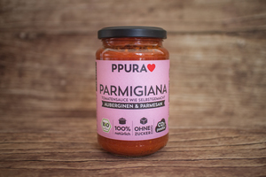 Sauce tomate parmigiana aubergine et parmesan 340 g BIO