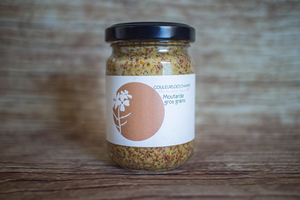 moutarde gros grains 145 g BIO